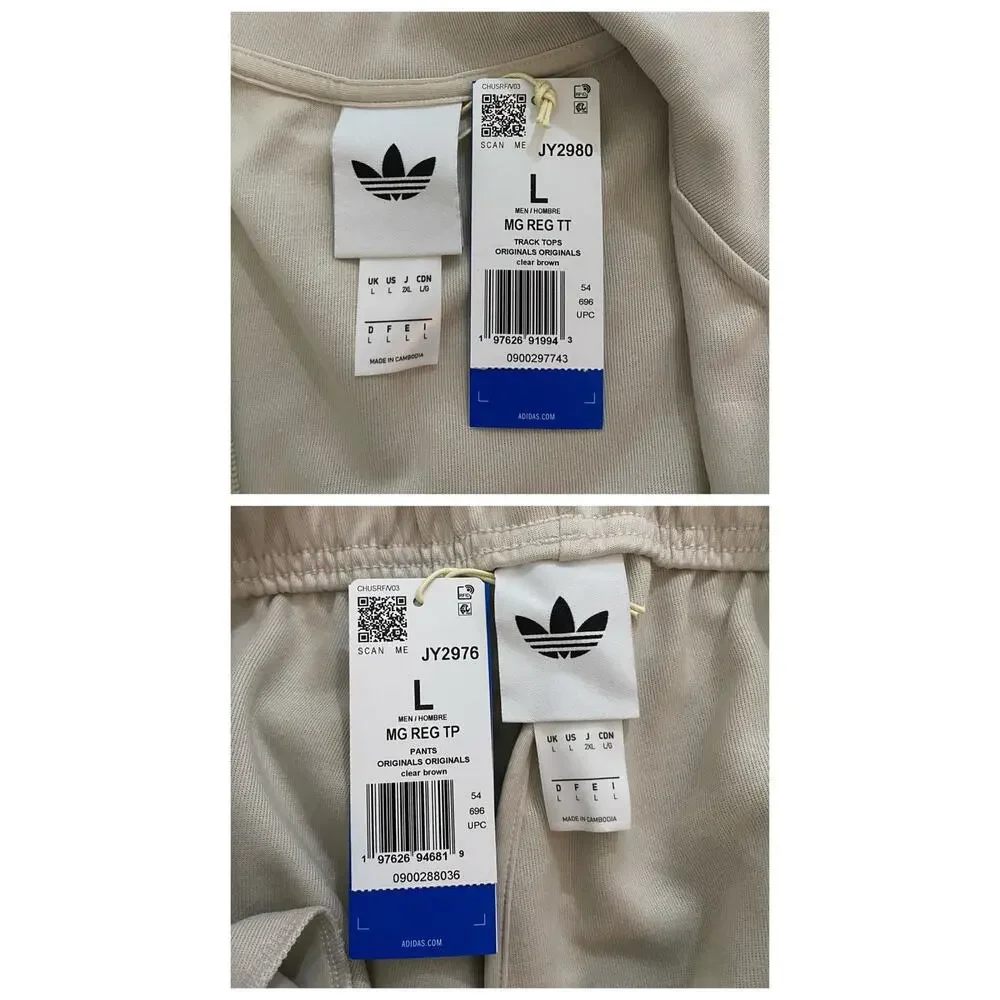 Adidas Originals Monogram All Over Print Regular Tracksuit Bliss Size L